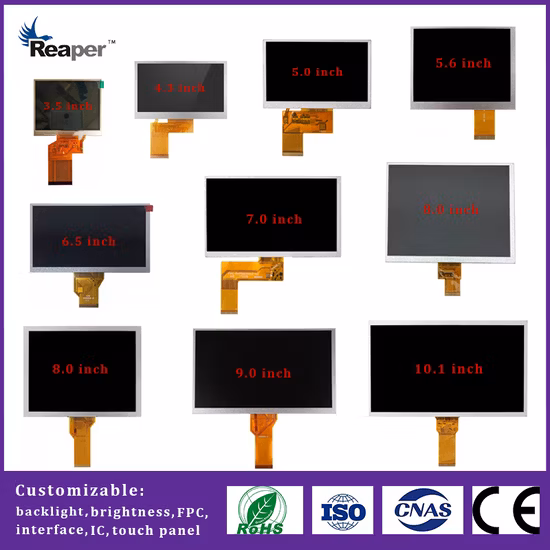 Modulo schermo LCD IPS rotondo HD da 1,3 pollici ad alta luminosità, con touch capacitivo completo