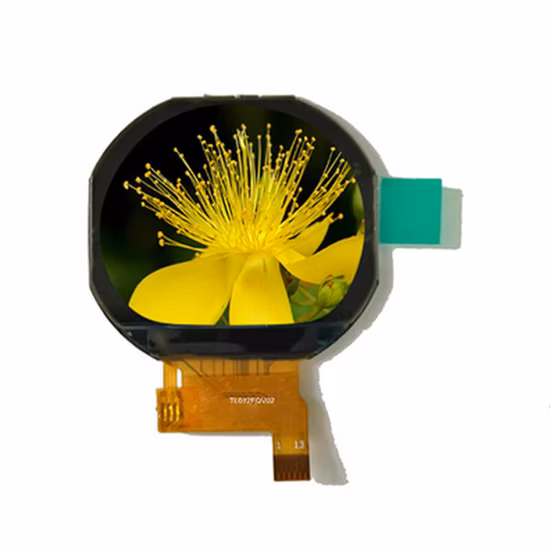 Display LCD rotondo a matrice attiva TFT da 1,22 pollici 240 * 204 IPS per Smart Watch